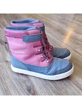 Merrell Purple And Blue Athletic Hiking Winter Boot Size 7